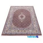 C Persia Handwoven Rug Stunning Design - Edge view showing border and finishing