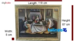 Oil Painting Yalda Night Canvas 5000 grams - Detail view showing finish and material