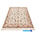 C Persia Handwoven Rug Elegant Design binding and edges (Corner detail)
