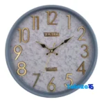 Mounting detail of Venice Quartz Wall Clock back panel and hook