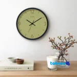 Sal Birds Modern Wall Clock CW-560 Quartz - Detail view showing movement and rear mount