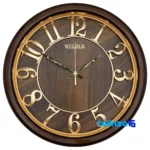Wilder Quartz Wall Clock Model 530 - Detail view showing movement and rear mount