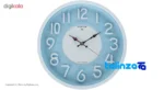 Side view of Waldor Wall Clock N6 Elegant Design 37. frame depth and profile