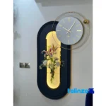 Elensy Wall Clock Quartz Model SP003 back panel and hook (Mounting detail)