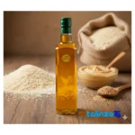 Detail view of Organic Sesame Oil Liquid 1 Liter Pack 2 1000 grams finish and material