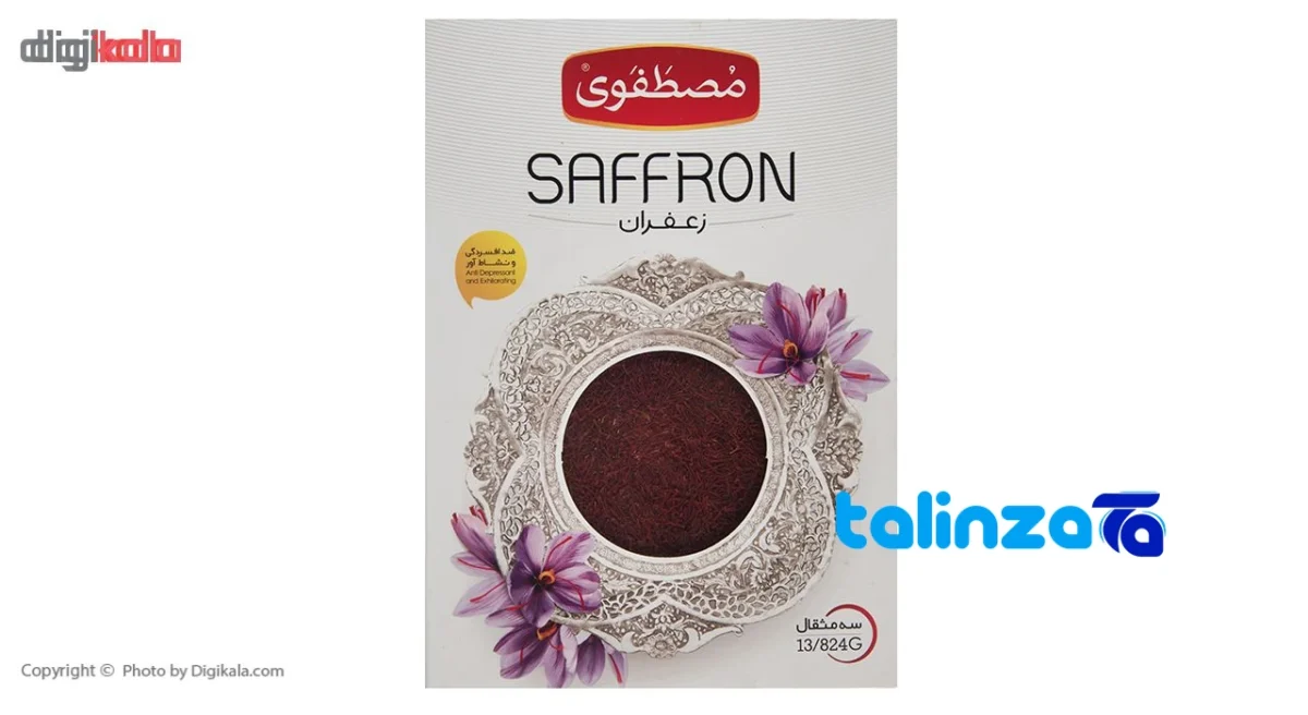 Packaging view of Mostafavi Saffron Threads Premium 1.5 × 17 × label details and pack finish