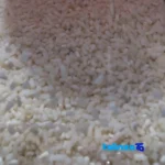 Packaging view of NeslNourani Rice Smoked Hashemi Grade 1 seal and bag finish