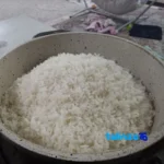 Packaging view of Lenjan Short-Grain Rice First-Crop Grade 1 bag seal and material