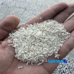 Packaging view of ZarrinKhoshe Tabarestan Broken Rice HighYield Fajr bag seal and material
