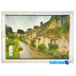Edge view of Persian Landscape Tapestry Art Model 4005 border and finishing