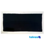 Edge view of Asma Allah Machine-Woven Tapestry Art border and finishing