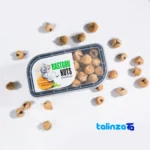 Detail view of Akbar Rastegu Organic Dried Figs 600g (630g pack) 600 g fig texture closeup