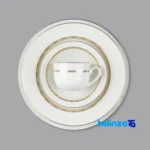 Detail view of Zarin Iran Hadiye Dinnerware Set Elegant Design finish and material