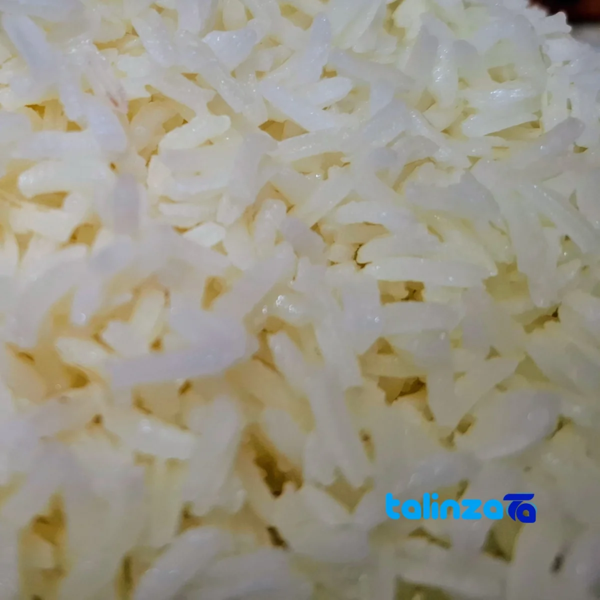 Serving view of Gilan Verf Rice Organic Hashemi Excellent snack bowl idea