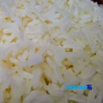 Serving view of Gilan Verf Rice Organic Hashemi Excellent snack bowl idea