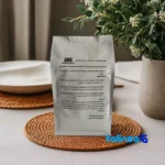 Side view of Behras Black Tea Organic Royal 900 grams box profile and sealing