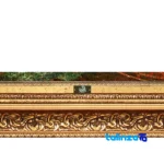 In-room view of Mirnazami Handwoven Tapestry Venice Scene room styling and scale