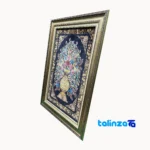 In-room view of Handmade Carpet Wall Art Floral Design Fancy, room styling and scale