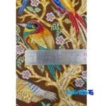In-room view of Handmade Carpet Wall Art Bird Tree Design room styling and scale