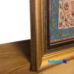 In-room view of Nad Ali Handwoven Carpet Tapestry room styling and scale