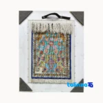 In-room view of Handmade Fantasy Tapestry Floral Design room styling and scale