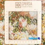 In-room view of Si Persia Handwoven Tapestry Floral Design room styling and scale