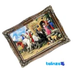 In-room view of Badraghe Aroos Fantasy Tapestry Art room styling and scale