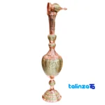 Side view of Fakher Khatamkari Vase Decorative 34 x profile and structure