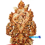 Side view of Fakher Varna Marquetry Penholder profile and structure