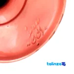 Side view of Aghajani Turquoise Inlaid Samovar Set F120 64 x 10 profile and structure