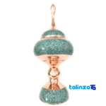 Serving view of Hosseini Turquoise Chocolate Bowl 3540 grams snack idea