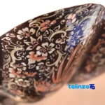 Fakher Copper Fruit Bowl Diamond Engraved profile and structure (Side view)