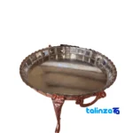 Rez Copper Fruit Bowl Unique Design profile and structure (Side view)