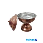 M Copper Chocolate Bowl Handcrafted Artistry profile and structure (Side view)