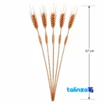 Mesi Wheat & Sunil Decorative Flowers Set of 5 profile and structure (Side view)