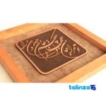 Copper Mosaic Art Panel - Unique Design profile and structure (Side view)
