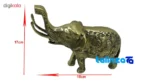 Norina Bronze Elephant Caravan Statue Set profile and structure (Side view)