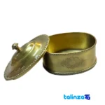 River Brass Chocolate Bowl Elegant Design package opening (Top view)