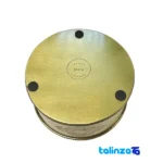 Side view of River Brass Chocolate Bowl Round box profile and sealing
