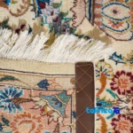 In-room view of Kashmar Handwoven Rug Elegant Design room styling and scale