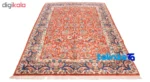 Cypress Handmade Rug Red Luxurious Design 306 x border and finishing (Edge view)