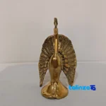 Side view of Brass Decor Peacock Model M_1008 profile and structure
