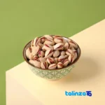 Pistaco Ahmad Aghaei Raw Pistachios Premium 230 grams profile and structure (Side view)