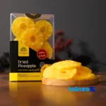 Zarnegaraan Dried Pineapple Snack Organic profile and structure (Side view)