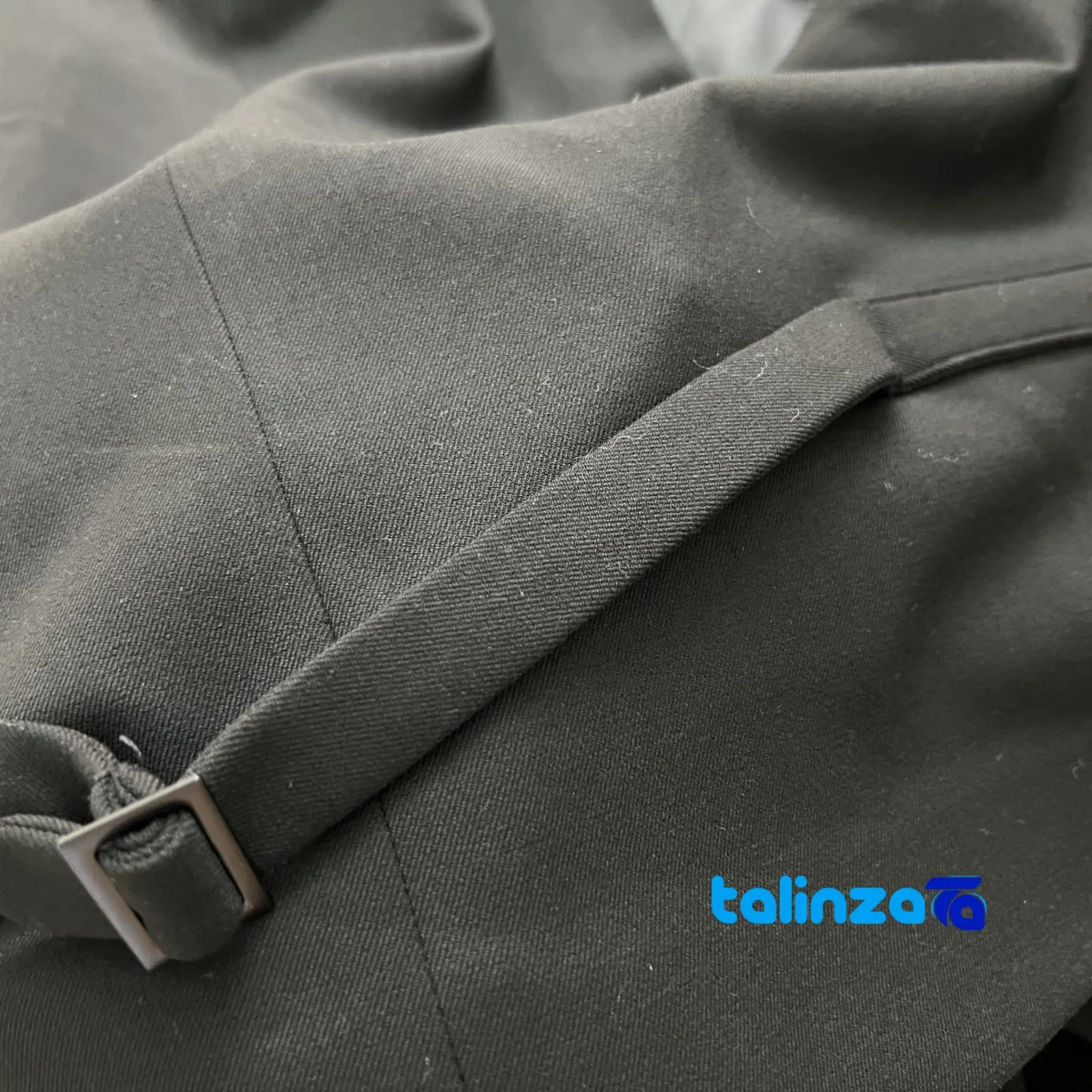 Side view of Inditex Group Women's Formal Vest Simple Design profile and structure