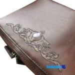 Side view of Mahraz Handmade Women's Handbag South Khorasan profile and structure