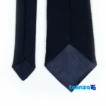 Handmade MA010 Men's Tie Unique Craftsmanship Sistan and Baluchestan - Side view showing box profile sealing