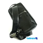 Side view of Kimiya Handmade Waist Bag profile and structure
