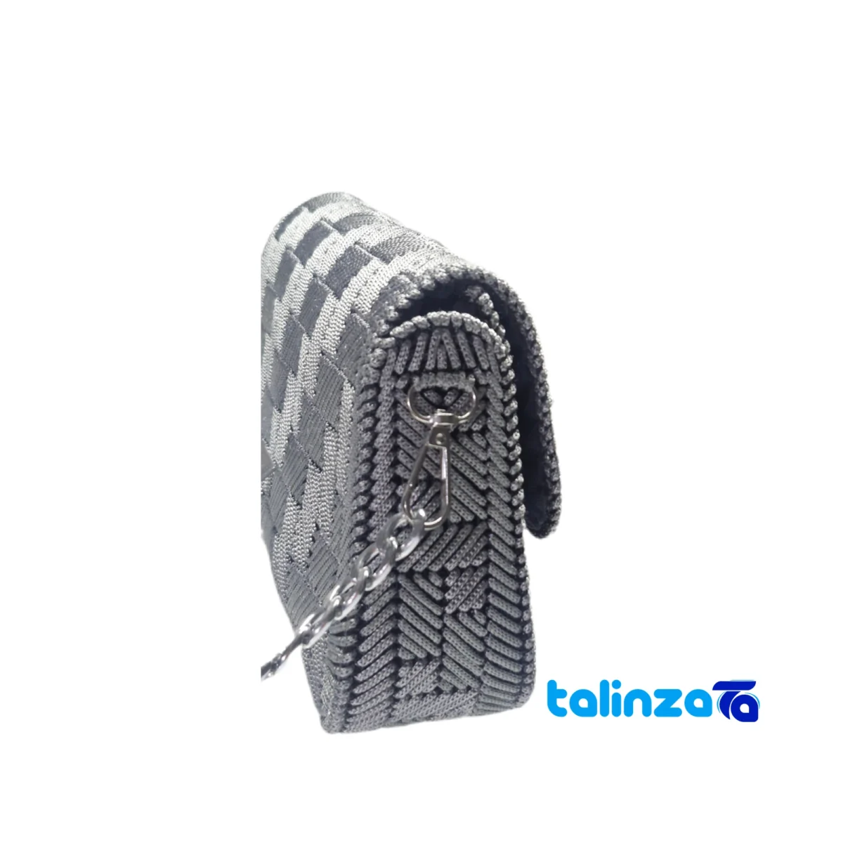 K11 Handmade Women's Shoulder Bag profile and structure (Side view)