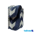 Kzi1 Handmade Women's Shoulder Bag Tehran - Side view showing profile and structure